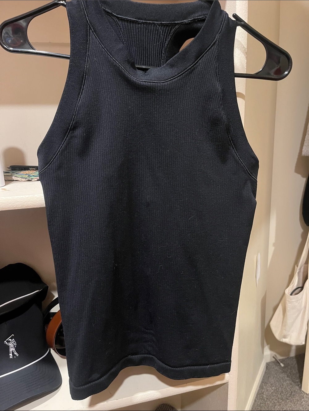Athleta Black Renew Racerback Tank